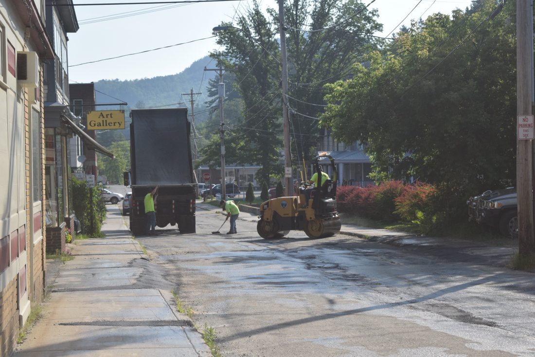 Woodruff Street under construction News, Sports, Jobs Adirondack